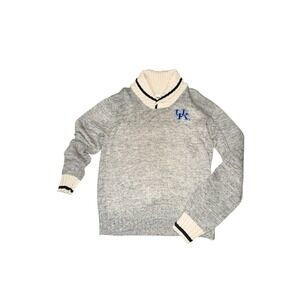Bruzner Men's Cowl Neck University of Kentucky Pullover Sweater Size Medium